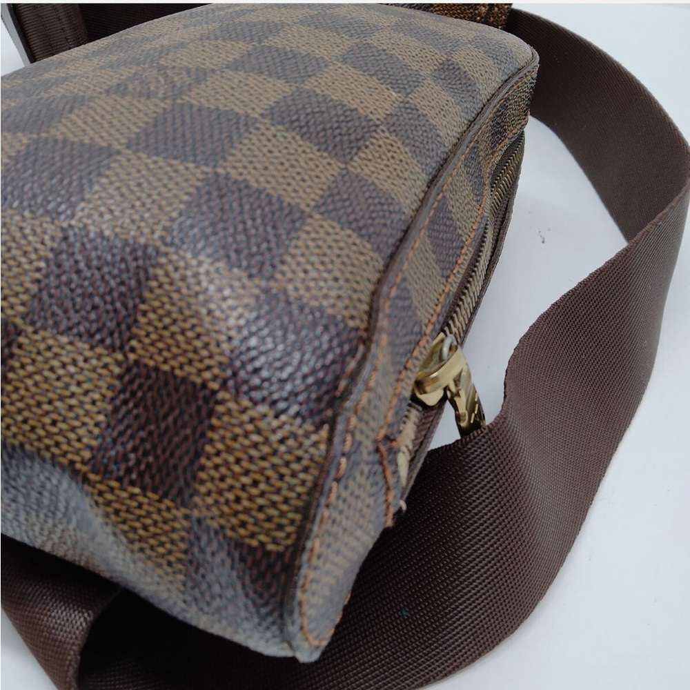 ✨LIKE NEW Louis Vuitton✨Damier Ebene Geronimos BELT / CROSSBODY BAG - Picture 10 of 17